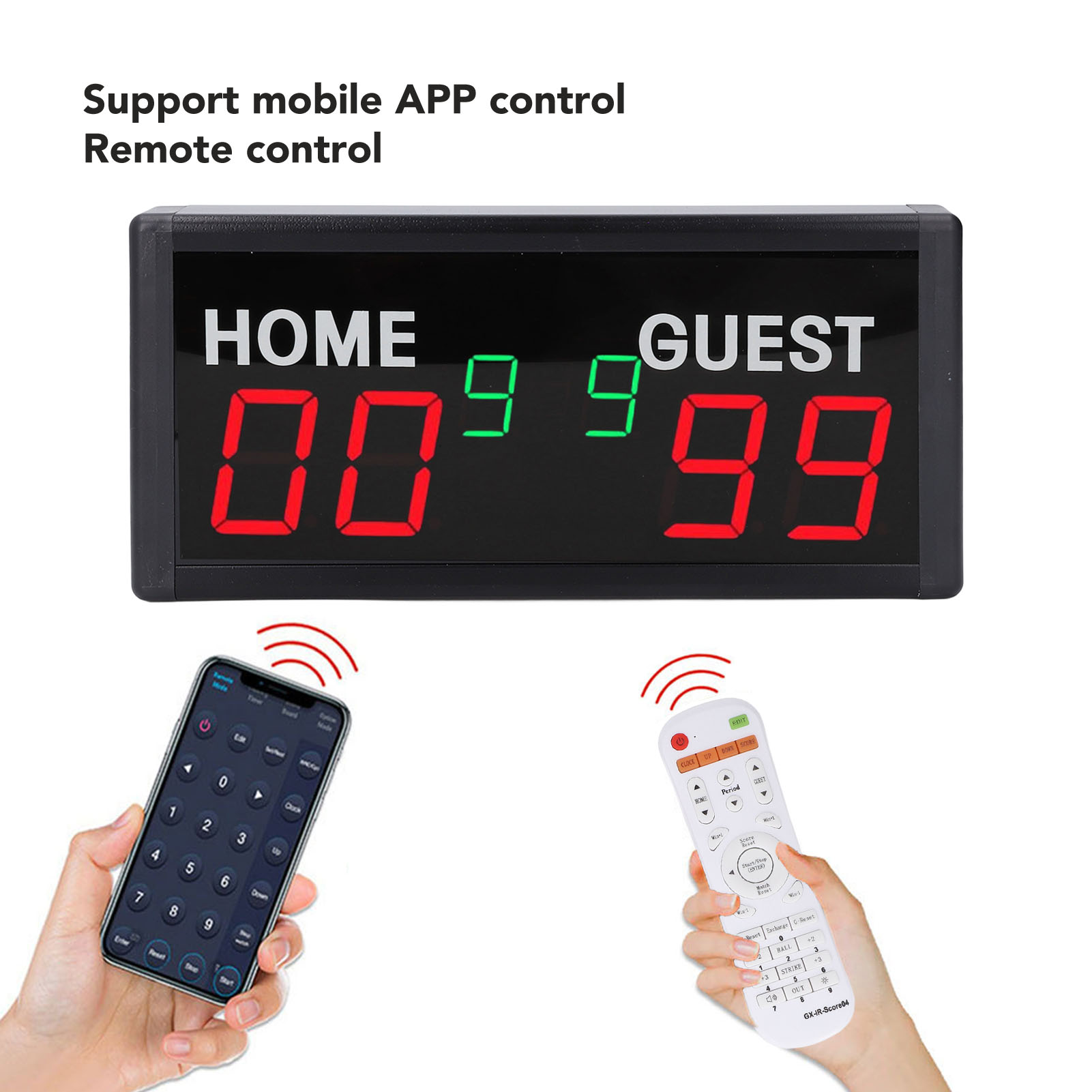 6 Digit Portable Digital LED S - Scoreboard Digital 评论和价格