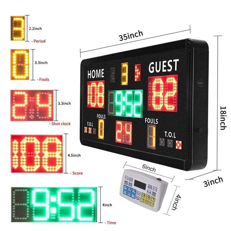 Portable Console Panel Control - Scoreboard Digital 评论和价格