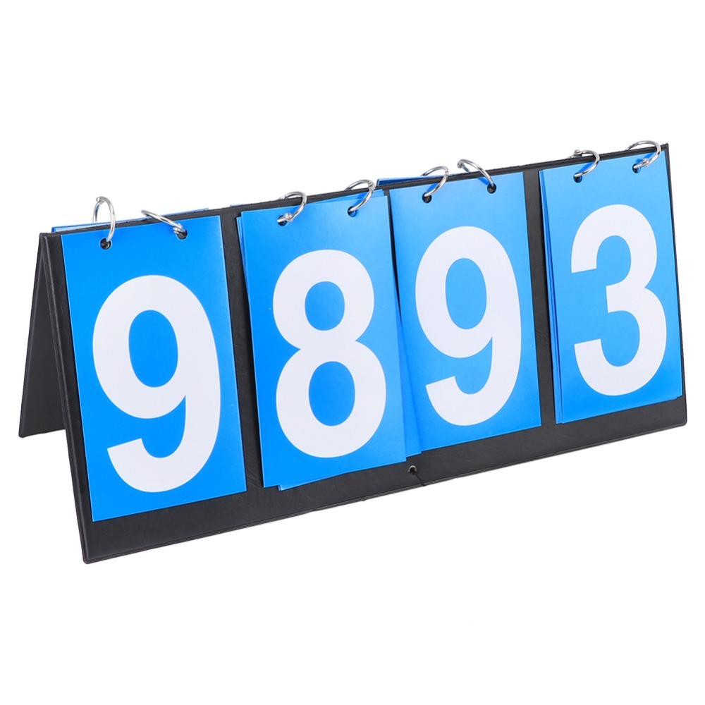 Blue 4‑Digit Scoreboard Flip D - Scoreboard Digital 评论和价格