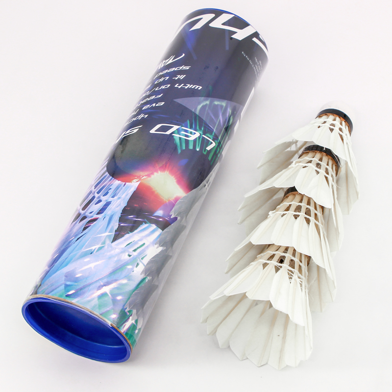 Welkin 4 Pcs Dark Night Colorf - Feather Shuttlecock 评论和价格