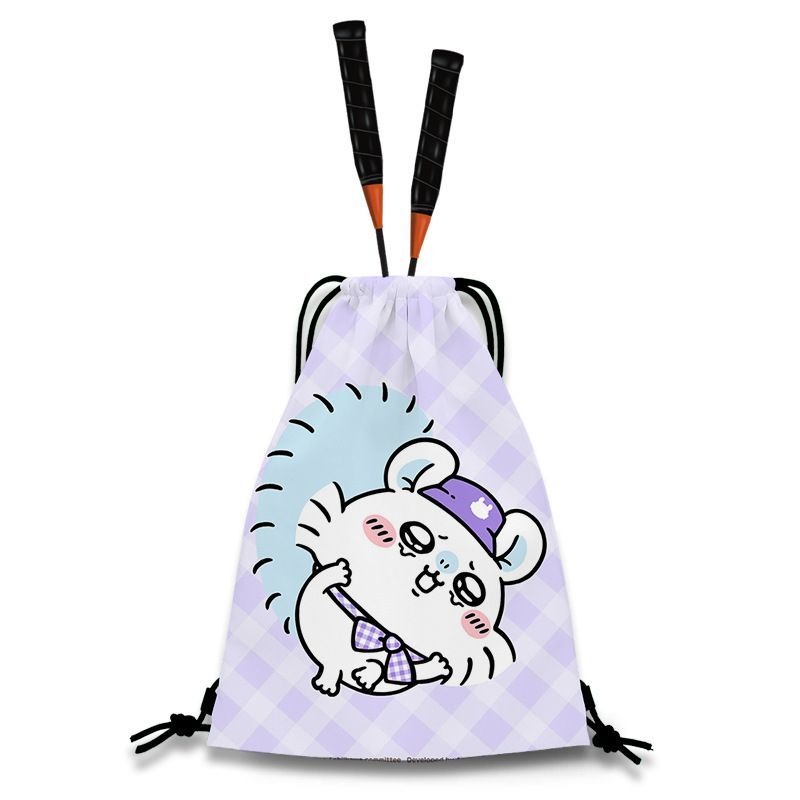 Cartoon Kawaii Drawstring Back - Badminton Bag 评论和价格