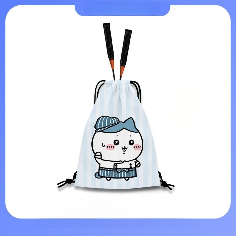 Cartoon Kawaii Drawstring Back - Badminton Bag 评论和价格